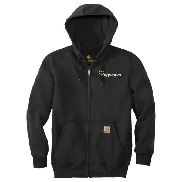 Kegworks - Rain Defender ® Paxton Heavyweight Hooded Zip Front Sweatshirt Thumbnail