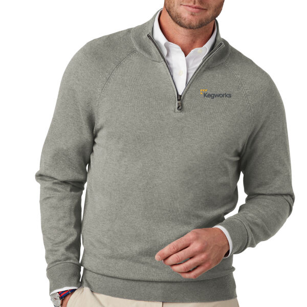 Kegworks - Cotton Stretch 1/4 Zip Sweater Thumbnail