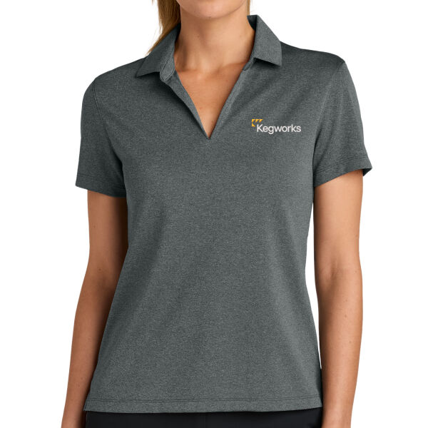 Kegworks - Women's Dri FIT Smooth Heather Polo Thumbnail