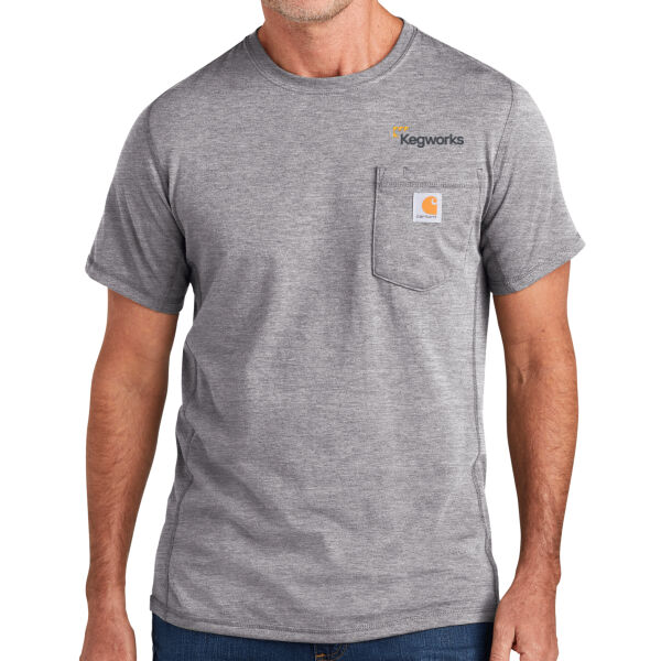 Kegworks - Carhartt Force® Short Sleeve Pocket T-Shirt Thumbnail
