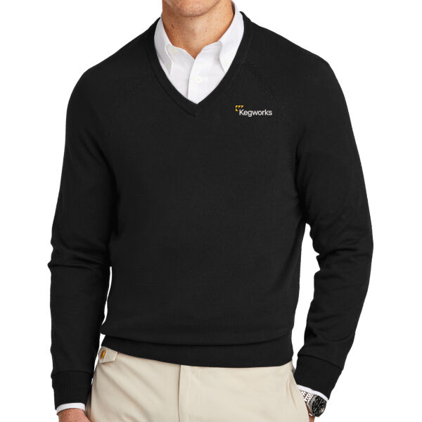 Kegworks - Cotton Stretch V Neck Sweater Thumbnail