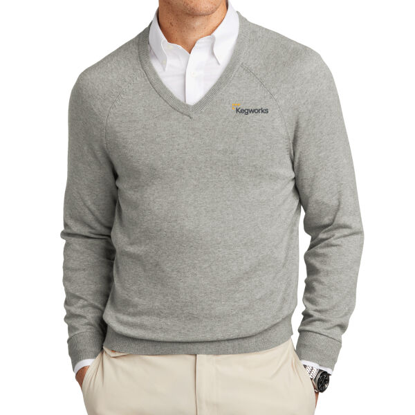 Kegworks - Cotton Stretch V Neck Sweater Thumbnail