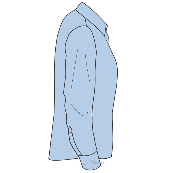 Kegworks on CUFF - Women's Wrinkle Free Stretch Pinpoint Shirt Thumbnail